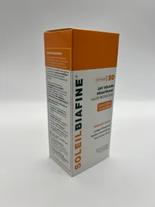 Soleil Biafine High Protection Sun Lotion SPF 50: Soothes and Protects Dry, Sensitive Skin.