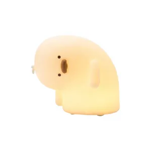 Curved Character Silicone LED Night Light