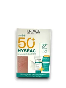 Uriage Hyséac: Your Daily Defense for Shine-Free, Protected Skin (Duo + FREE Cleanser)