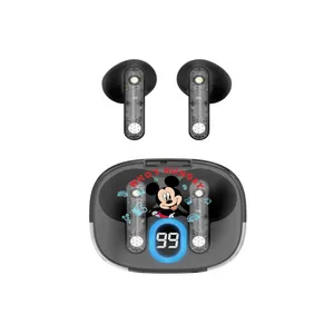 Cyber transparent Mickey Mouse Wireless Earbuds