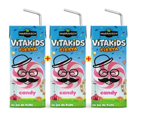 Marrakech Vitakids Fiesta Candy 3x200ml Pack