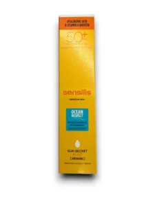 Sensilis Sun Secret SPF 50+ Face Fluid: Hydration & High Protection with Ocean Respect