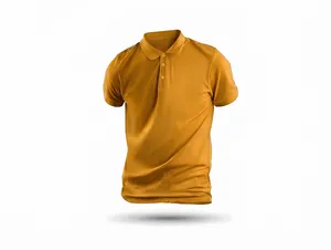 Customizable Mustard Yellow Classic Polo Shirt