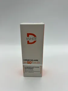 Combat Dark Spots Daily with D-White Invisible Sun Cream SPF 50+.