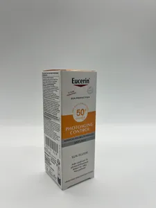 Eucerin Photoaging Control Sun Fluid SPF 50+: Comprehensive Sun Protection & Wrinkle Reduction.