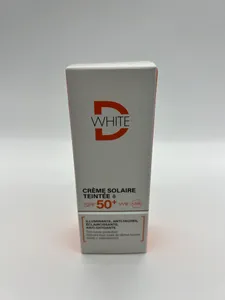Achieve a Flawless, Protected Complexion with D-White Tinted Sun Cream SPF 50+.